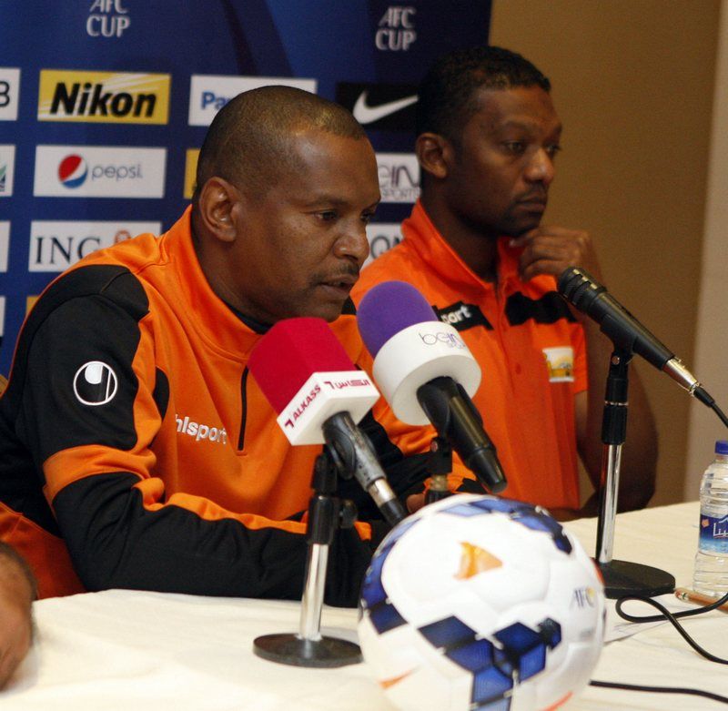 مصبح السعدي يتحدث في المؤتمر الصحفي 