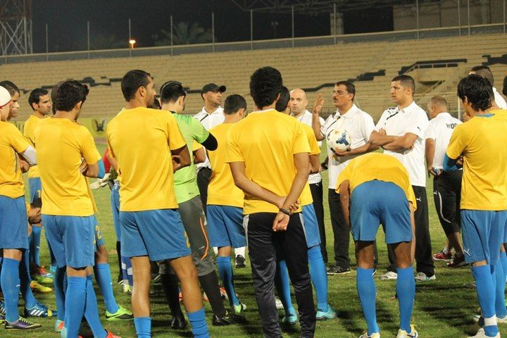 لقطات من تدريب الحد على ملعب القادسية الكويتي اليوم