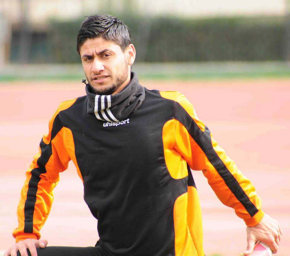 احمد قدور لاعب الوحدة السوري