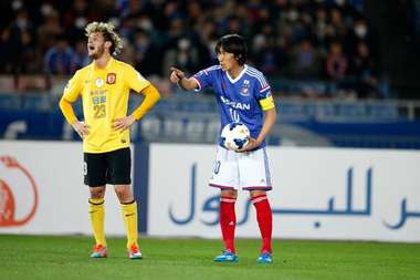 من مباراة يوكوهاما الياباني وقوانغتشو الصيني