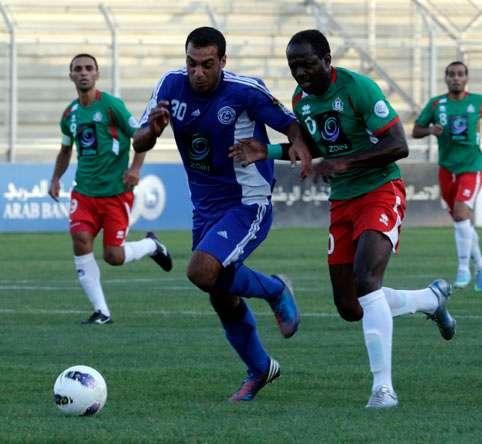  من لقاء الذهاب بين الوحدات والرمثا   