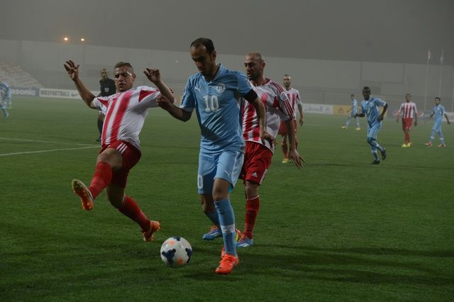 جانب من المباراة 