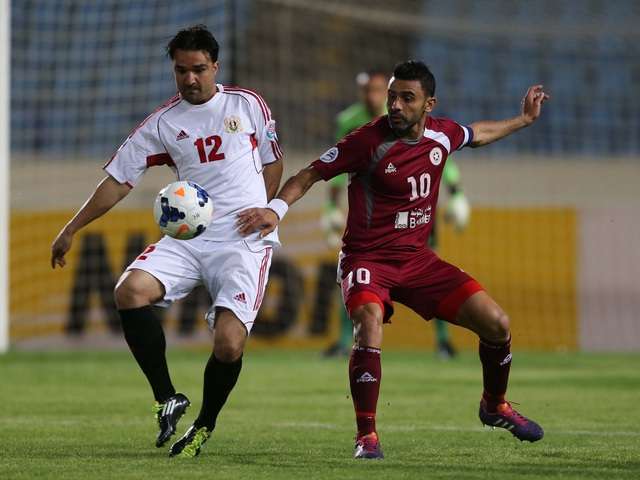 لقطة من مباريات كاس الاتحاد الاسيوي