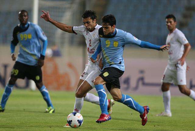 من مباراة اليوم