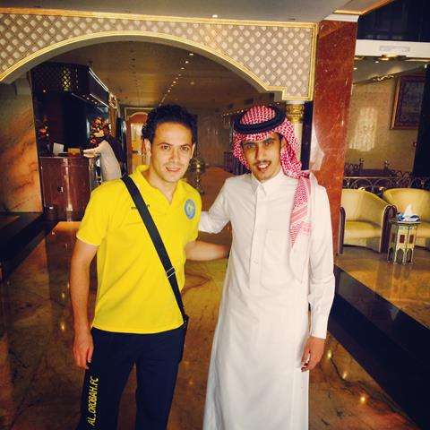 إبراهيم صلاح مع مراسل كووورة