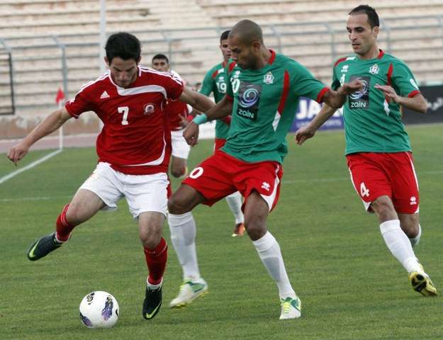 من لقاء الذهاب بين الوحدات والجزيرة