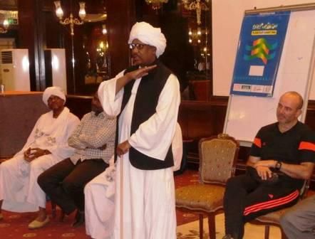 رئيس البرلمان يخاطب اللاعبين