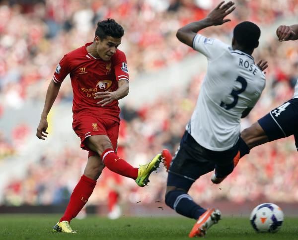 كوتينيو يسدد محرزا الهدف الثالث لليفربول