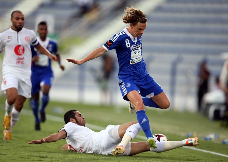 صورة أرشيفية لإحدى مباريات النصر