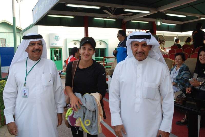 بن هندي والمقلة يهنئان العمانية فاطمة النبهاني بالتأهل للنهائي