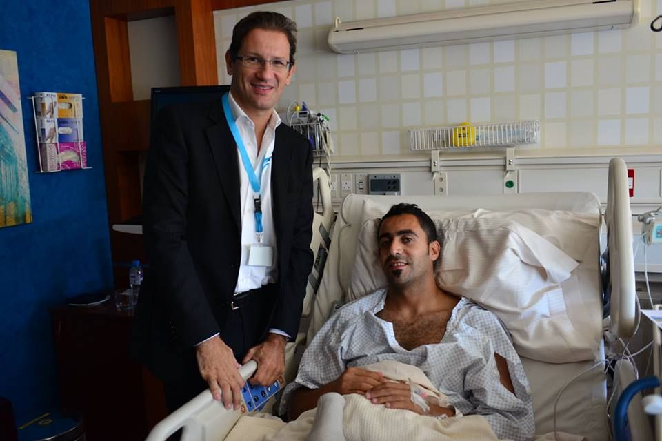 اللاعب مع مع الجراح السويسري
