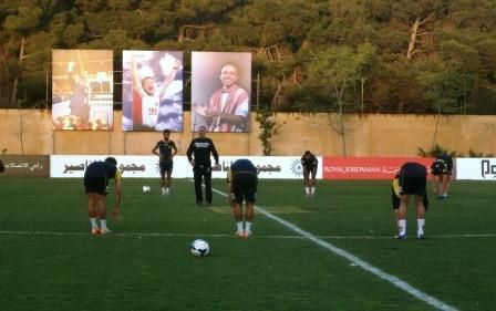 من تدريب الصفاء اللبناني على ملعب البتراء مساء اليوم 
