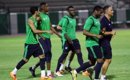 جزء بدني من مران الفريق