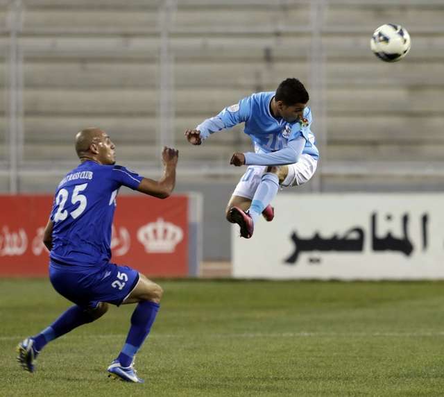 من لقاء الفيصلي وذات راس ذهابا 