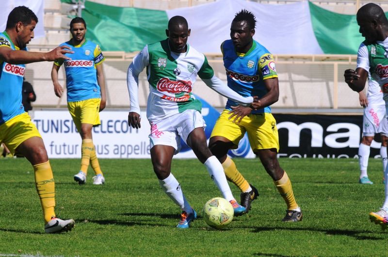  من مباراة اليوم التي جمعت بين نادي حمام الانف وقوافل قفصة  