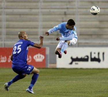 من لقاء الذهاب بين الفيصلي وذات راس 