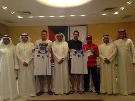 إدارة الجهراء مع نينو وفينسيوس