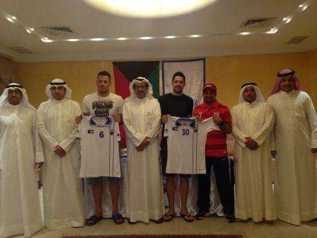 إدارة الجهراء مع نينو وفينسيوس