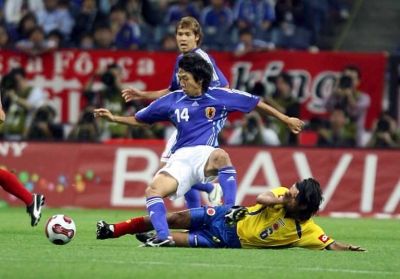 صورة ارشيفية لأحدى مباريات منتخب اليابان