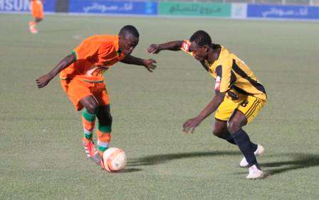 جانب من مباراة النسور والإتحاد
