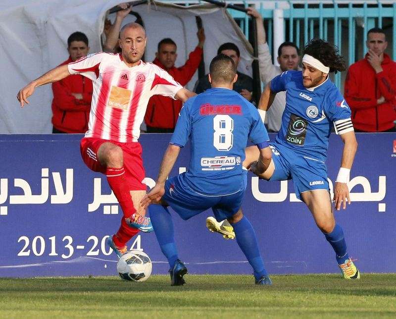 من لقاء الرمثا وشباب الأردن