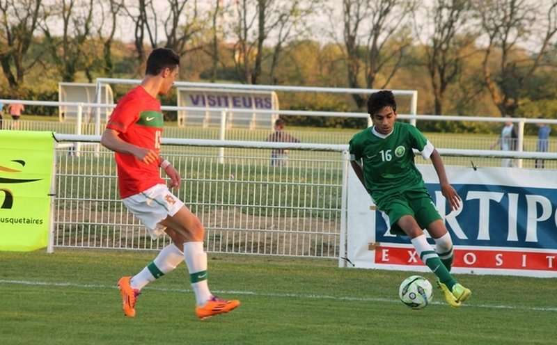 جانب من المباراة