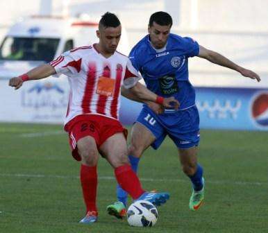 من لقاء الرمثا وشباب الأردن