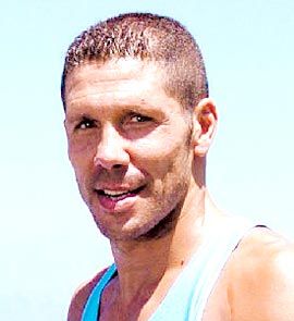 المدير الفني لأتلتيكو مدريد الإسباني، دييجو سيميوني