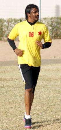 حارس المريخ اكرم الهادي  العائد للمشاركة