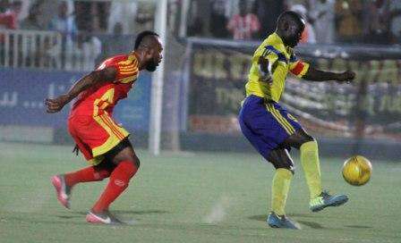 الطاهر حماد قائد الأمل أحرز التعادل لفريقه في المريخ