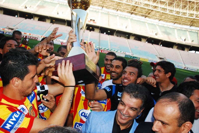  تتويج الترجي الرياضي بلقب بطولة الدوري التونسي لسنة 2012
