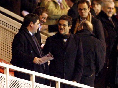 الإيطالي فابيـو كابيلـو مدرب منتخب إنجلتـرا كان حاضرا في لقاء ميدلزبـره × ويغان