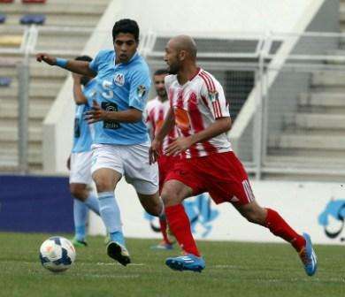 من لقاء الفيصلي وشباب الأردن اليوم 