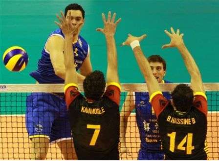 من مباراة الترجي الرياضي و يو.بي.سي.إن الارجنتيني