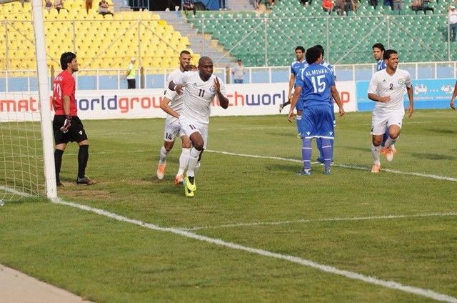 اولابي يحتفل بأهداف الزوراء في شباك الميناء