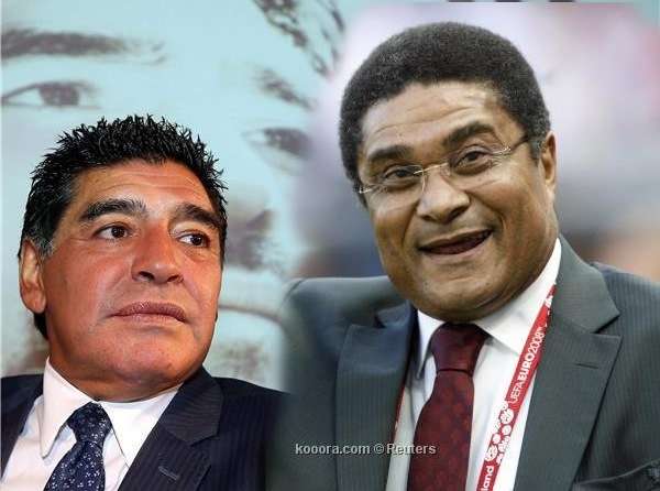  أوزيبيو , مارادونا