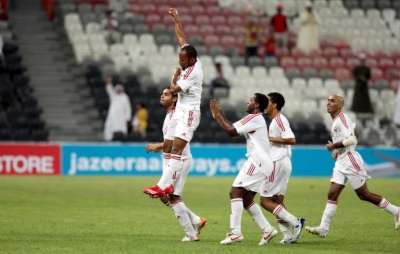 الأبيض الإماراتي ينجح بقوة في أول امتحان نحو جنوب أفريقيا 2010