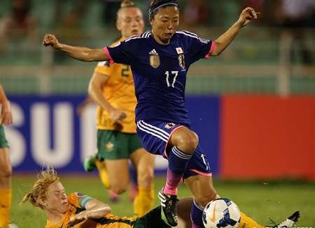 يوكي اوجيمي في لقاء استراليا