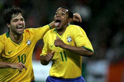 روبينهو قاد البرازيل للفوز 