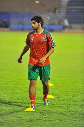 حمد الحمد لاعب وسط الاتفاق