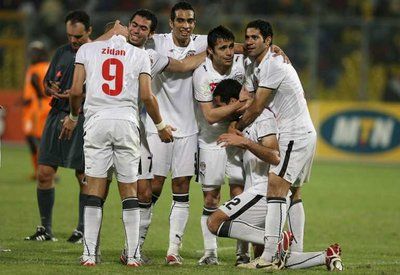 فرحة بهدف ابوتريكة 