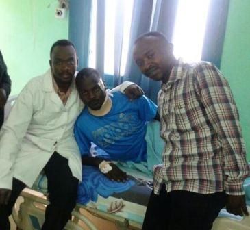 مساوي قبل مغادرته المستشفي