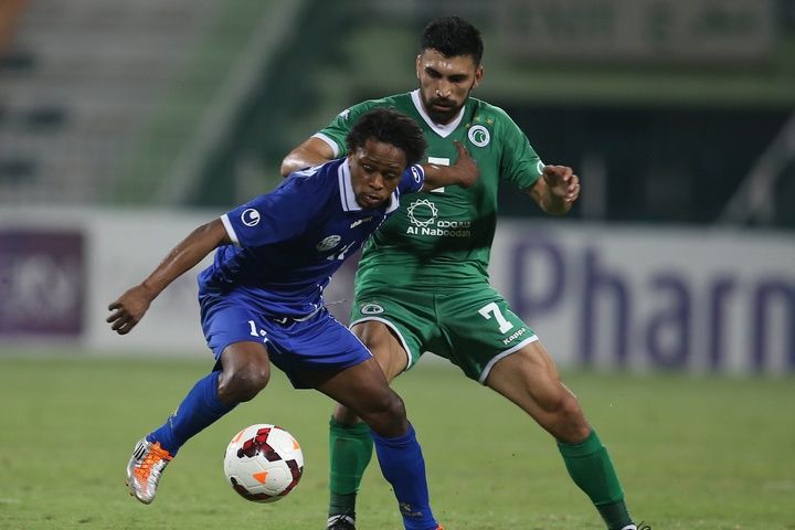 جانب من مباريات صحم العماني في البطولة