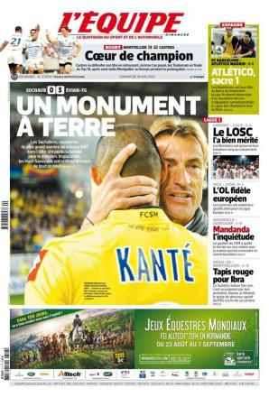 غلاف "ليكيب" يبرز هبوط سوشو واحزان رينار