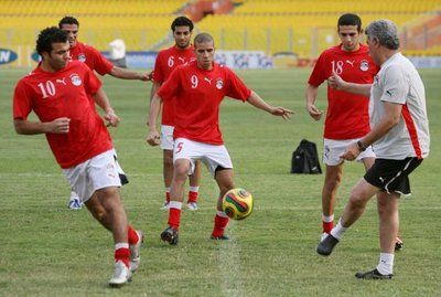 تدريبات منتخب مصر اليوم في أكرا 