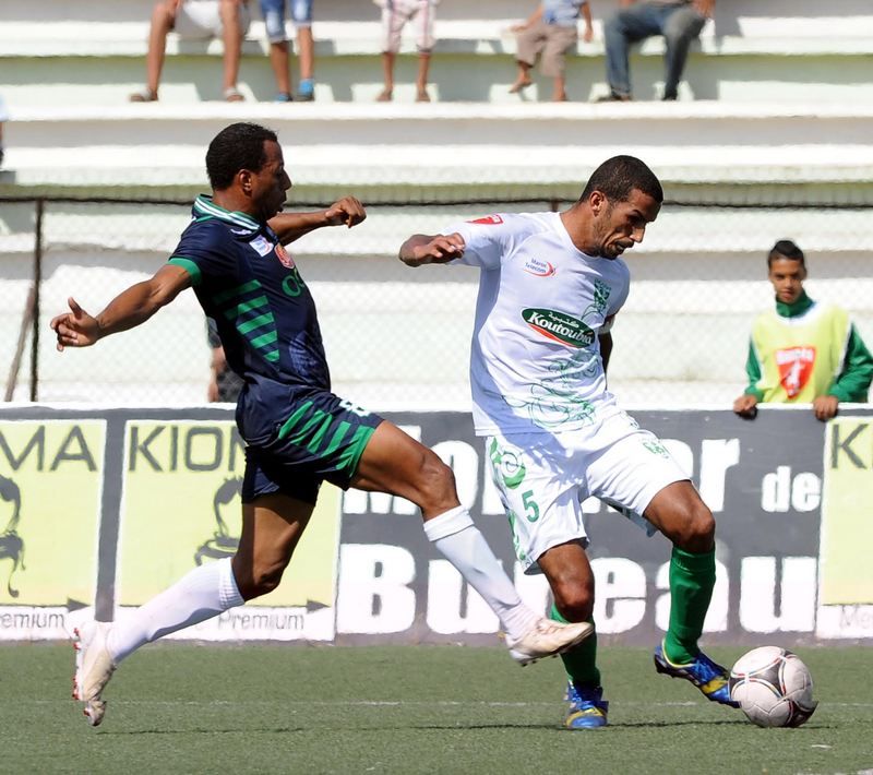 جانب من مباراة القنيطري والجديدي