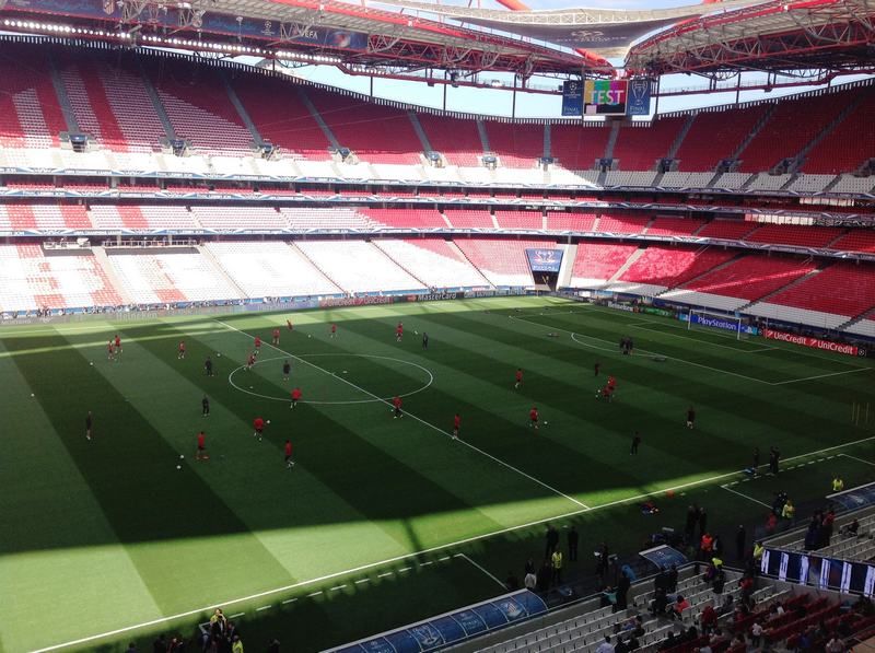 جانب من تدريب أتلتيكو الختامي