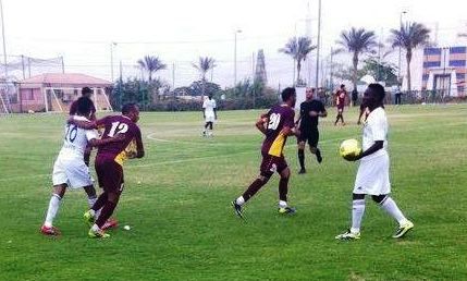 جانب من ودية الهلال ومصر المقاصة