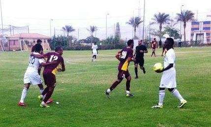 جانب من ودية الهلال ومصر المقاصة