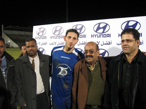 سامر حداد أفضل لاعب في اللقاء 